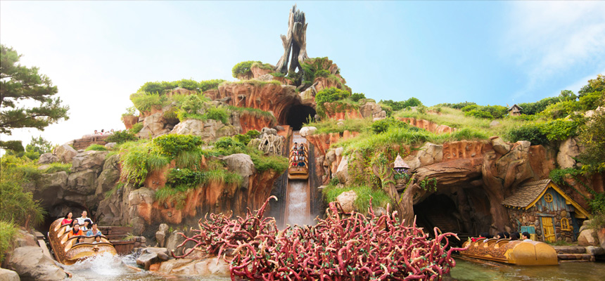 tokyo disneyland splash mountain