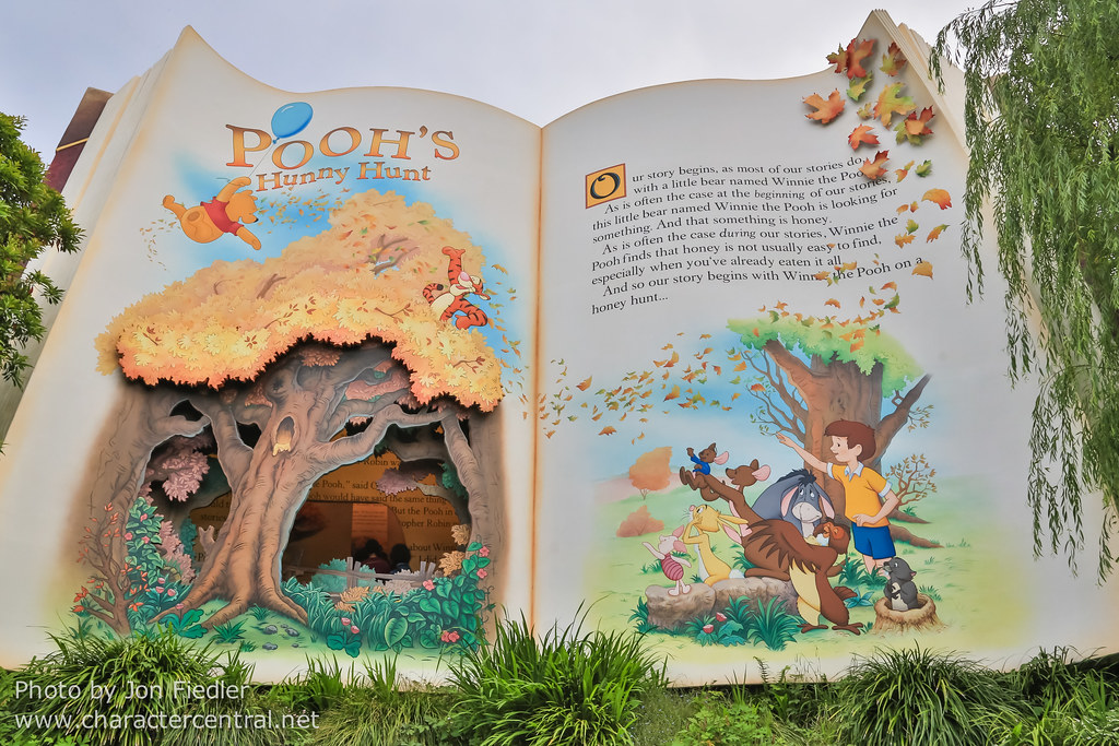 tokyo disneyland pooh's hunny hunt