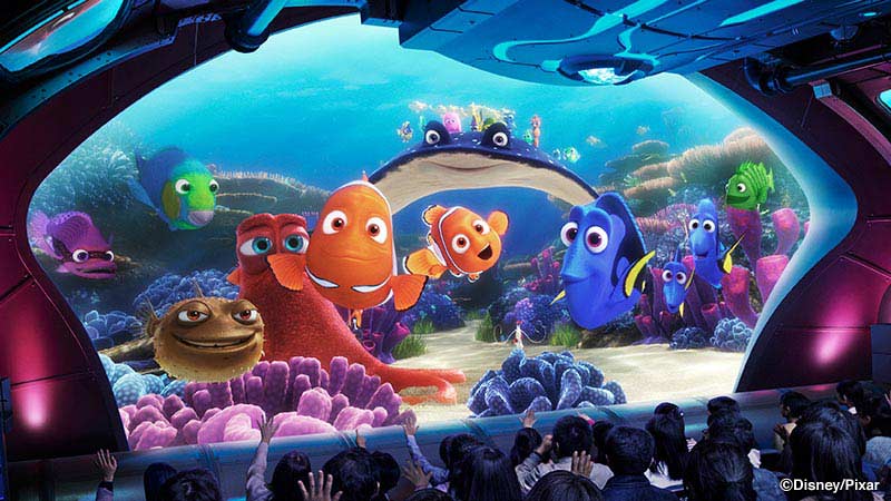 tokyo disneysea nemo&friends searider